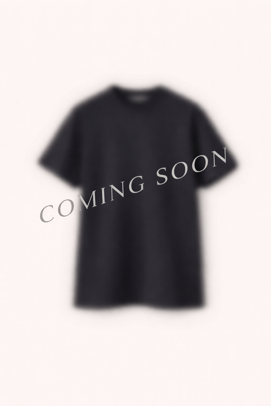 Soft Black Refined Fit Tee