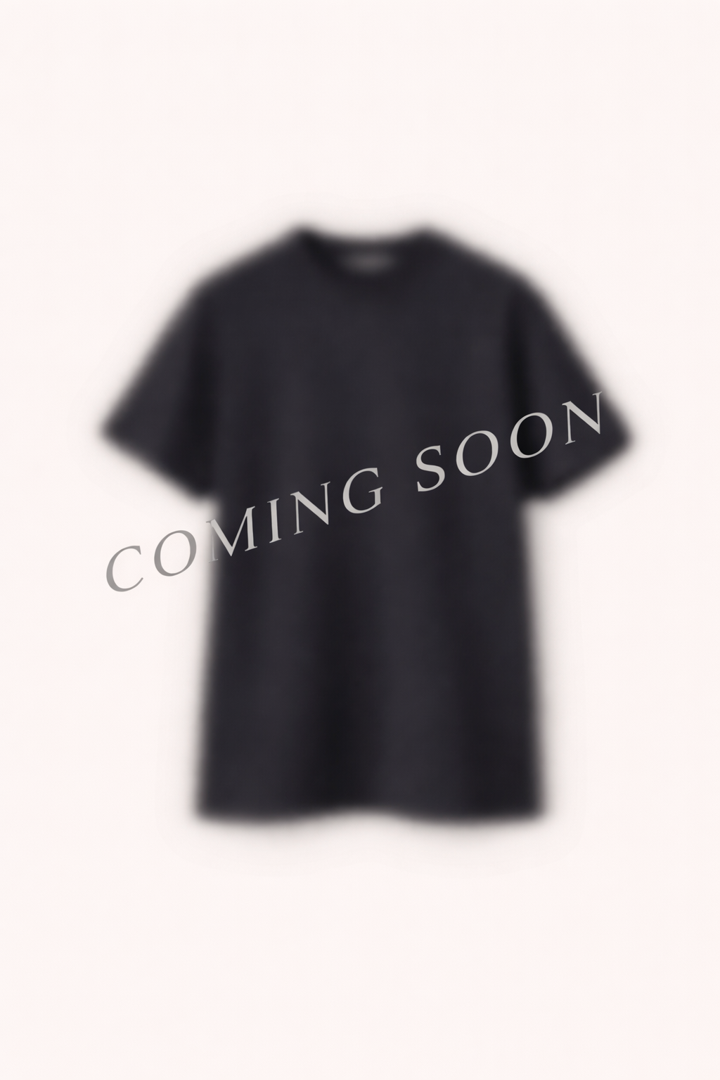 Soft Black Relaxed Fit Tee